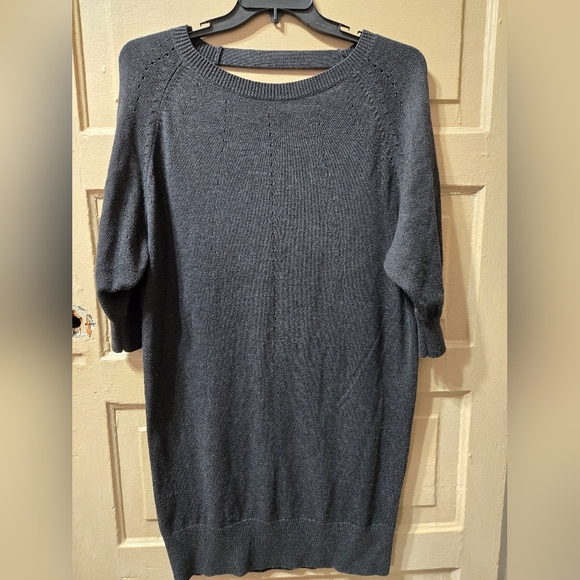 Lauren Ralph Lauren Cut Out Back 3/4 Sweater Dress EUC - Picture 1 of 8